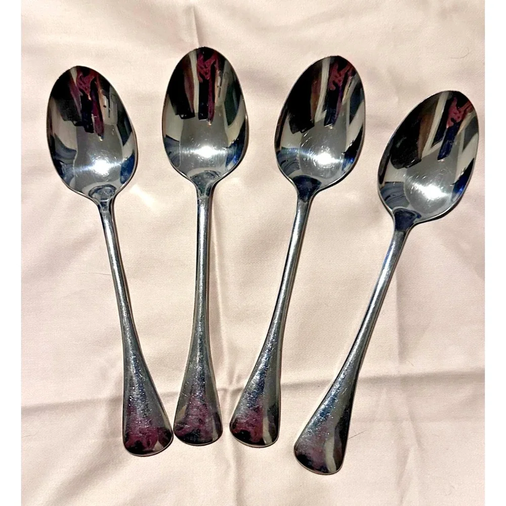 Stainless by Oneida-Cabana Table/Soup Spoons set of 4 6.75